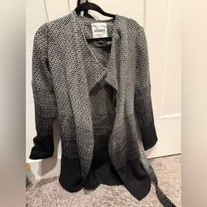BB Dakota Monochrome Geometric Knit Sweater